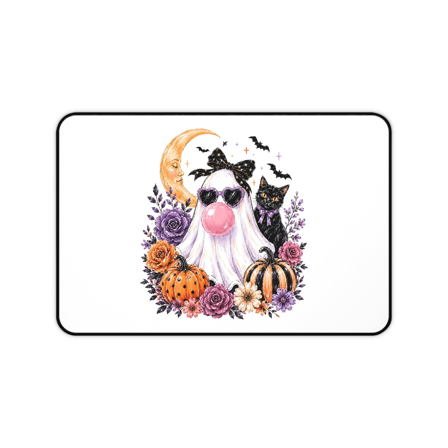 Halloween Ghost Desk Mat